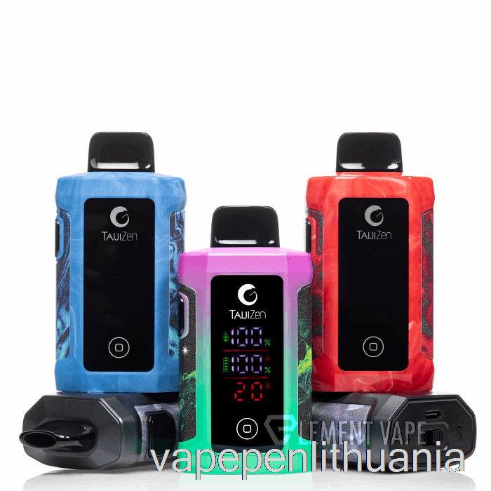 Ijoy Taijizen Judo 24000 Vienkartinis Uogų Bubblegum Vape Skystis